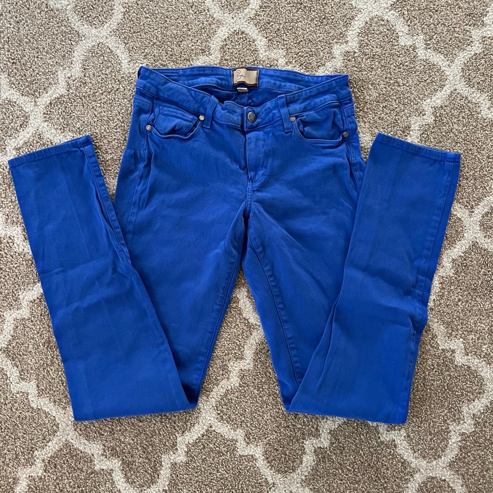 Paige Blue Skinny Jean